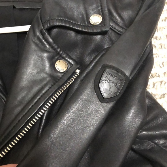Rudsak leather jacket - CABERY - Picture 7 of 9